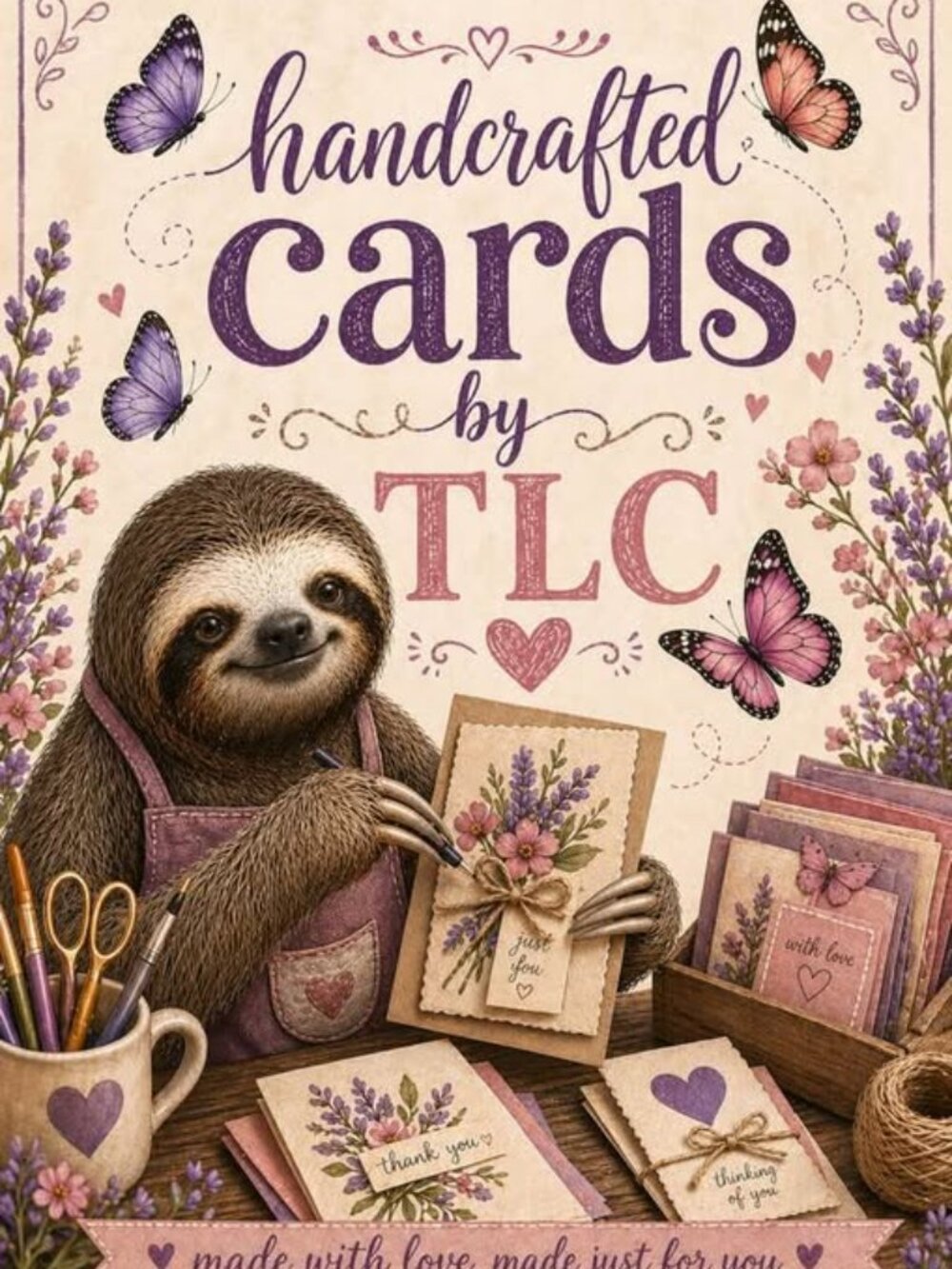 Hand Crafted Card By TLC